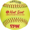 Worth Hot Dot 12'' Yellow Softball SPN12HDSY -Outlet Baseball Gloves Store 01c8b91a2cc9eaa2c938f710f4ba9b41