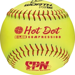 Worth Hot Dot 12'' Yellow Softball SPN12HDSY