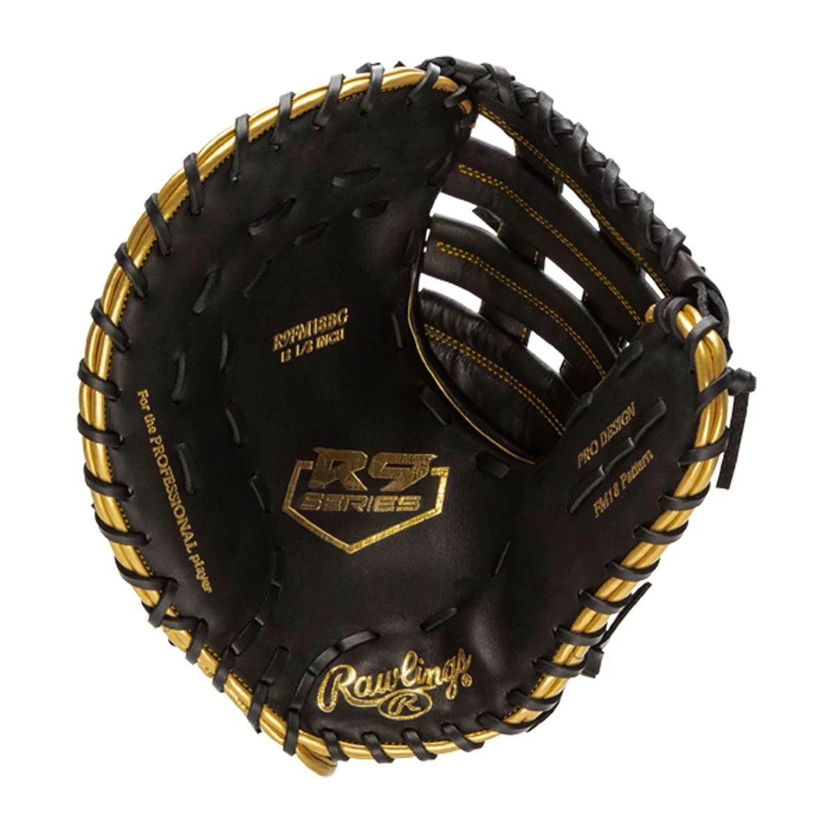 Rawlings R9 12.5" Baseball First Base Mitt 5 Rawlings R9 12.5" Baseball First Base Mitt - Image 3