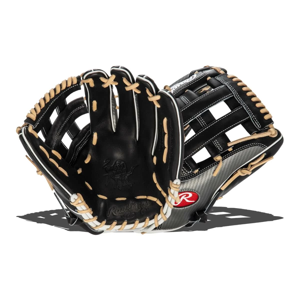 Rawlings Heart Of The Hide Hyper Shell 12.75" Baseball Glove 3 Rawlings Heart Of The Hide Hyper Shell 12.75" Baseball Glove