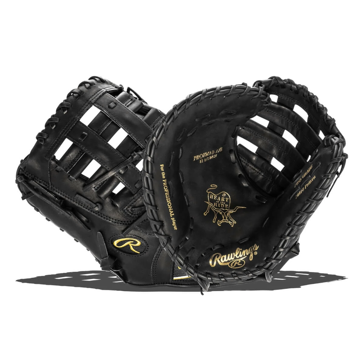 Rawlings Heart Of The Hide 12.5" Baseball First Base Mitt 4 Rawlings Heart Of The Hide 12.5" Baseball First Base Mitt - Image 2