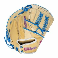 Wilson A2000 Aubree Munro SuperSkin AM1 Spin Control 34" Fastpitch Softball Catcher's Mitt -Outlet Baseball Gloves Store 21e7 09 21 wilson a2000 aubree munro superskin am1 spin control 34 fastpitch softball catchers mitt wbw10043634 34696 7 l
