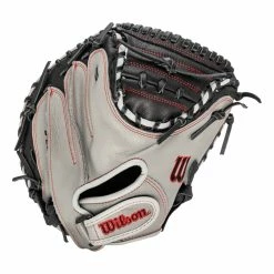 Wilson A500 32" Youth Baseball Catcher's Mitt -Outlet Baseball Gloves Store 24a1 10 22 wilson a500 32 youth baseball catchers mitt wbw10090732 36194 7 l
