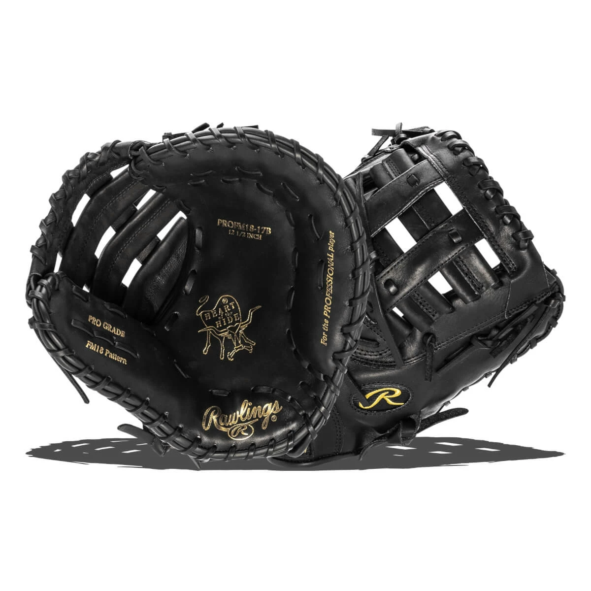 Rawlings Heart Of The Hide 12.5" Baseball First Base Mitt 3 Rawlings Heart Of The Hide 12.5" Baseball First Base Mitt