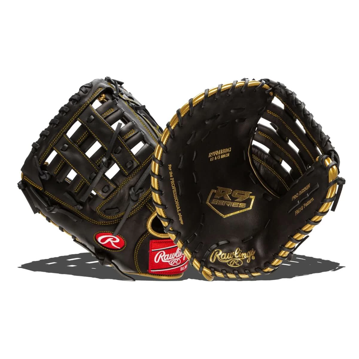 Rawlings R9 12.5" Baseball First Base Mitt 4 Rawlings R9 12.5" Baseball First Base Mitt - Image 2