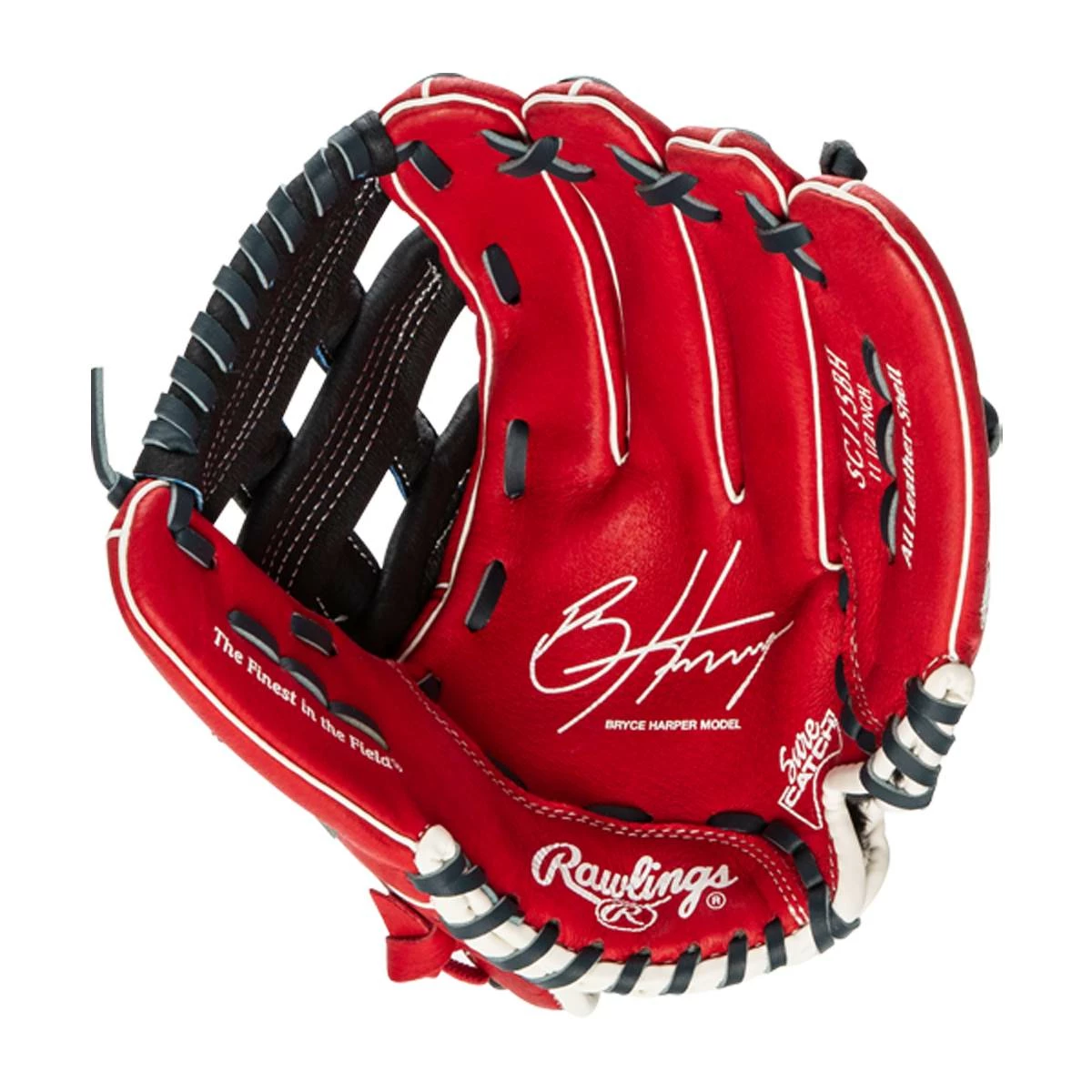 Rawlings Sure Catch Bryce Harper 11.5" Youth Baseball Glove 4 Rawlings Sure Catch Bryce Harper 11.5" Youth Baseball Glove - Image 2