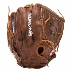 Nokona Classic Walnut 12.5" Fastpitch Softball Glove -Outlet Baseball Gloves Store 60f8 11 22 nokona classic walnut 12 5 fastpitch softball glove ws 1250c 1940 7 l