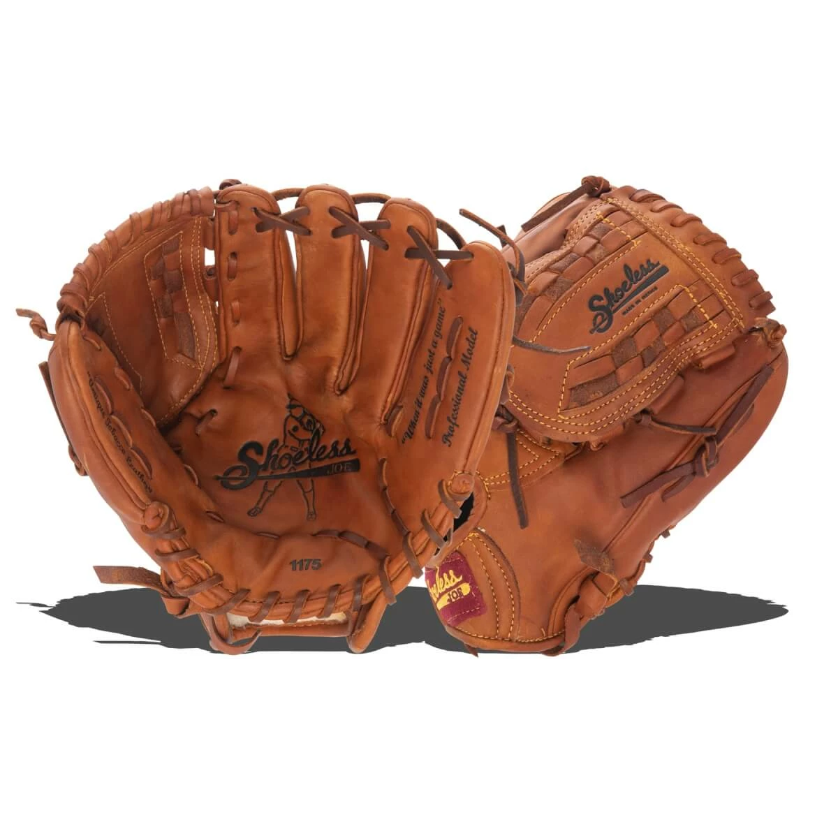 Shoeless Joe Professional 11.75" Baseball Glove 3 Shoeless Joe Professional 11.75" Baseball Glove
