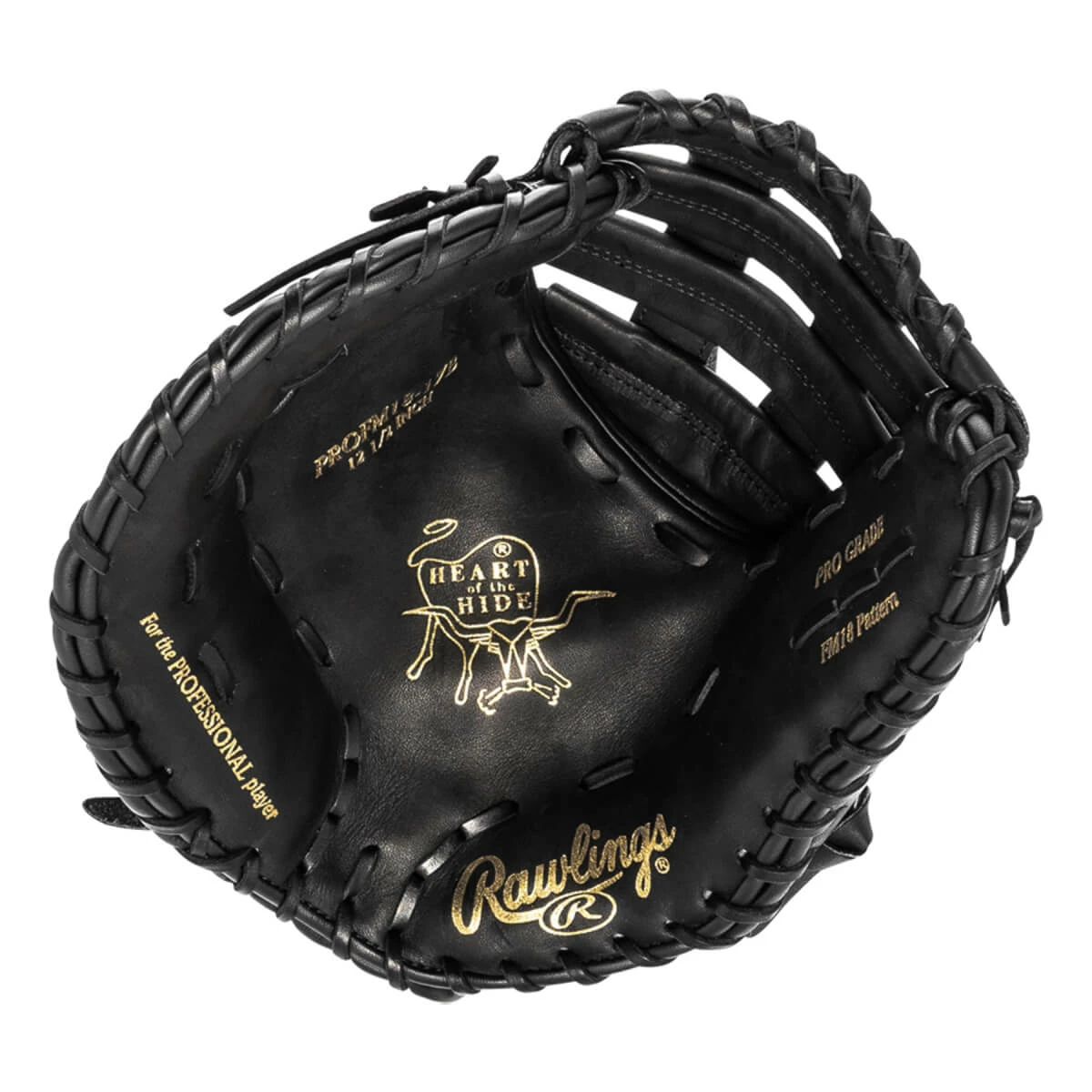 Rawlings Heart Of The Hide 12.5" Baseball First Base Mitt 9 Rawlings Heart Of The Hide 12.5" Baseball First Base Mitt - Image 7