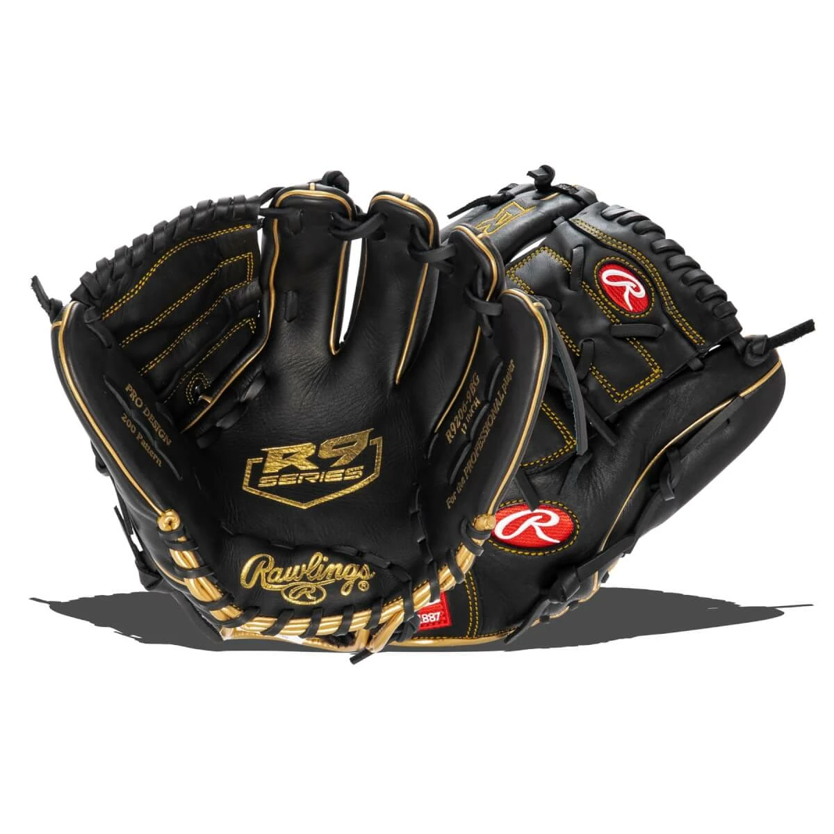 Rawlings R9 12" Baseball Glove 3 Rawlings R9 12" Baseball Glove