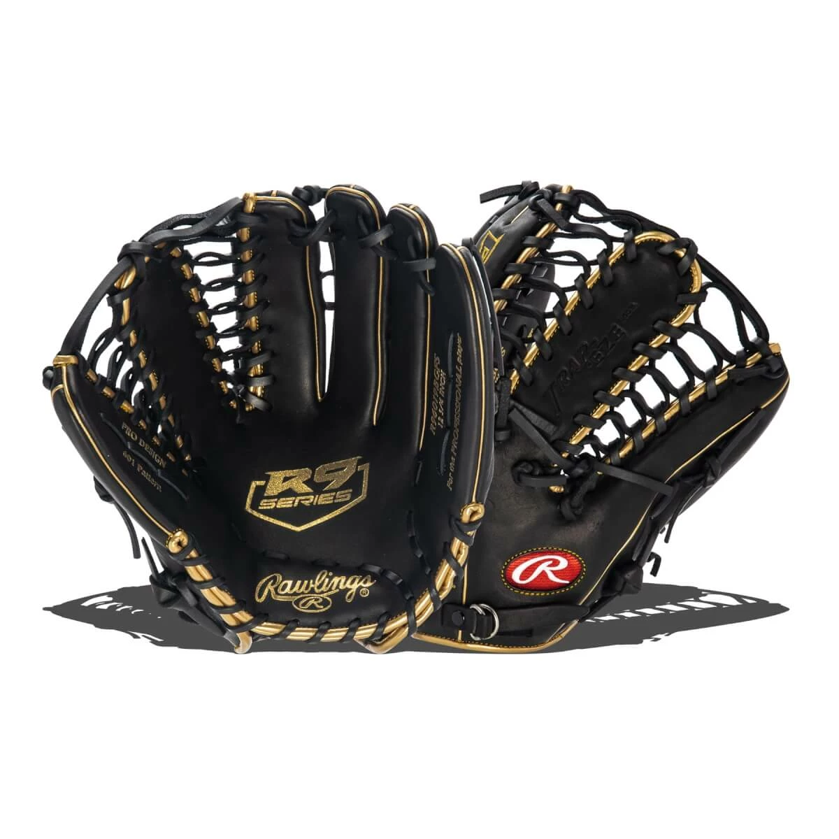 Rawlings R9 Finger Shift 12.75" Baseball Glove 3 Rawlings R9 Finger Shift 12.75" Baseball Glove