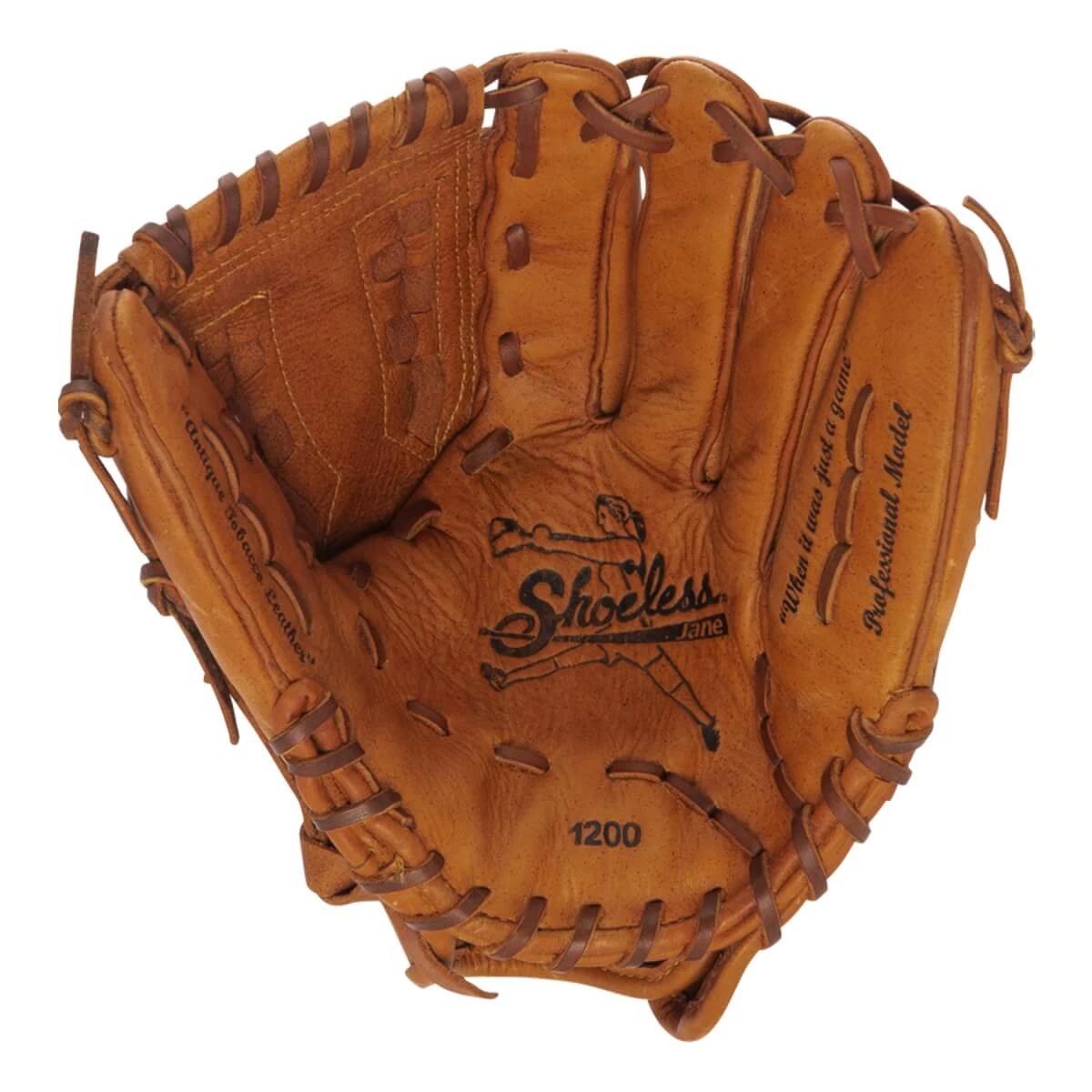 Shoeless Joe Shoeless Jane 12" Fastpitch Softball Glove 11 Shoeless Joe Shoeless Jane 12" Fastpitch Softball Glove - Image 9