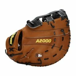 Wilson A2000 2013 12.5" Baseball First Base Mitt -Outlet Baseball Gloves Store 9d54 10 21 wilson a2000 12 5 first base mitt wta20rb202013 31804 5 l