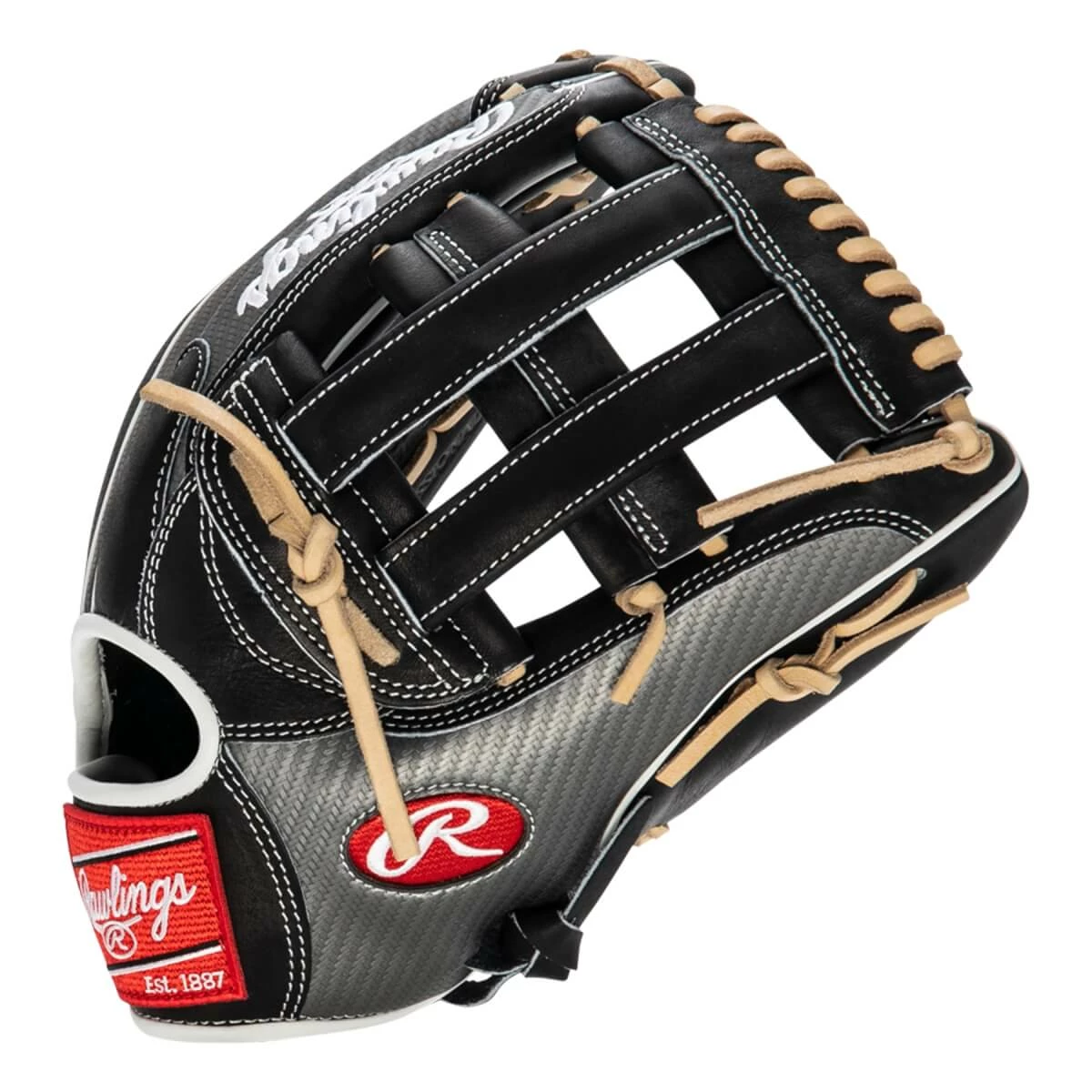Rawlings Heart Of The Hide Hyper Shell 12.75" Baseball Glove 5 Rawlings Heart Of The Hide Hyper Shell 12.75" Baseball Glove - Image 3