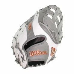 Wilson A2000 SuperSkin FP1B 12.50" Fastpitch Softball First Base Mitt -Outlet Baseball Gloves Store b072 09 20 wilson a2000 superskin fp1b 12 50 fastpitch softball first base mitt wbw100219125 33638 7 l