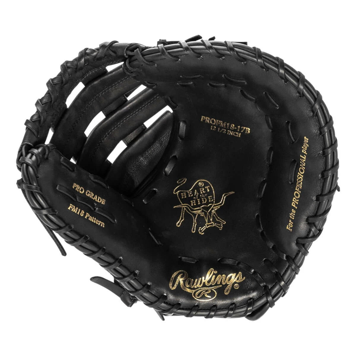 Rawlings Heart Of The Hide 12.5" Baseball First Base Mitt 11 Rawlings Heart Of The Hide 12.5" Baseball First Base Mitt - Image 9