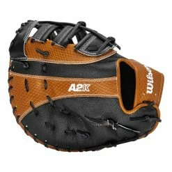 Wilson A2K SuperSkin 2820 12.25" Baseball First Base Mitt -Outlet Baseball Gloves Store e008 05 22 wilson a2k 12 25 superskin first base mitt wbw1000721225 33328 16 l