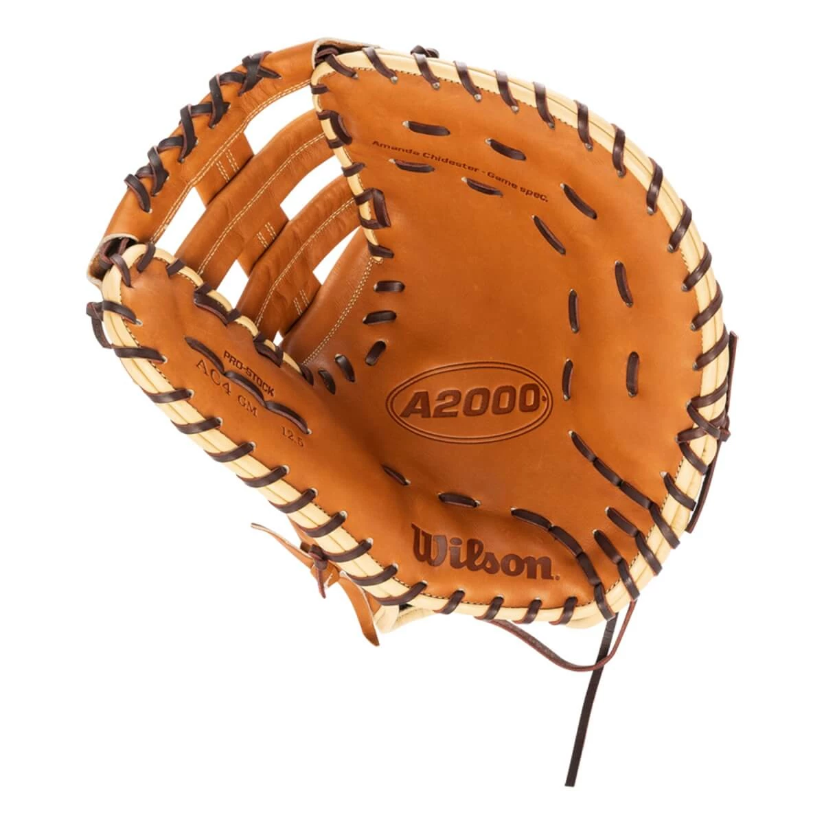 Wilson A2000 AC4 Amanda Chidester 12.5" Fastpitch First Base Mitt 4 Wilson A2000 AC4 Amanda Chidester 12.5" Fastpitch First Base Mitt - Image 2