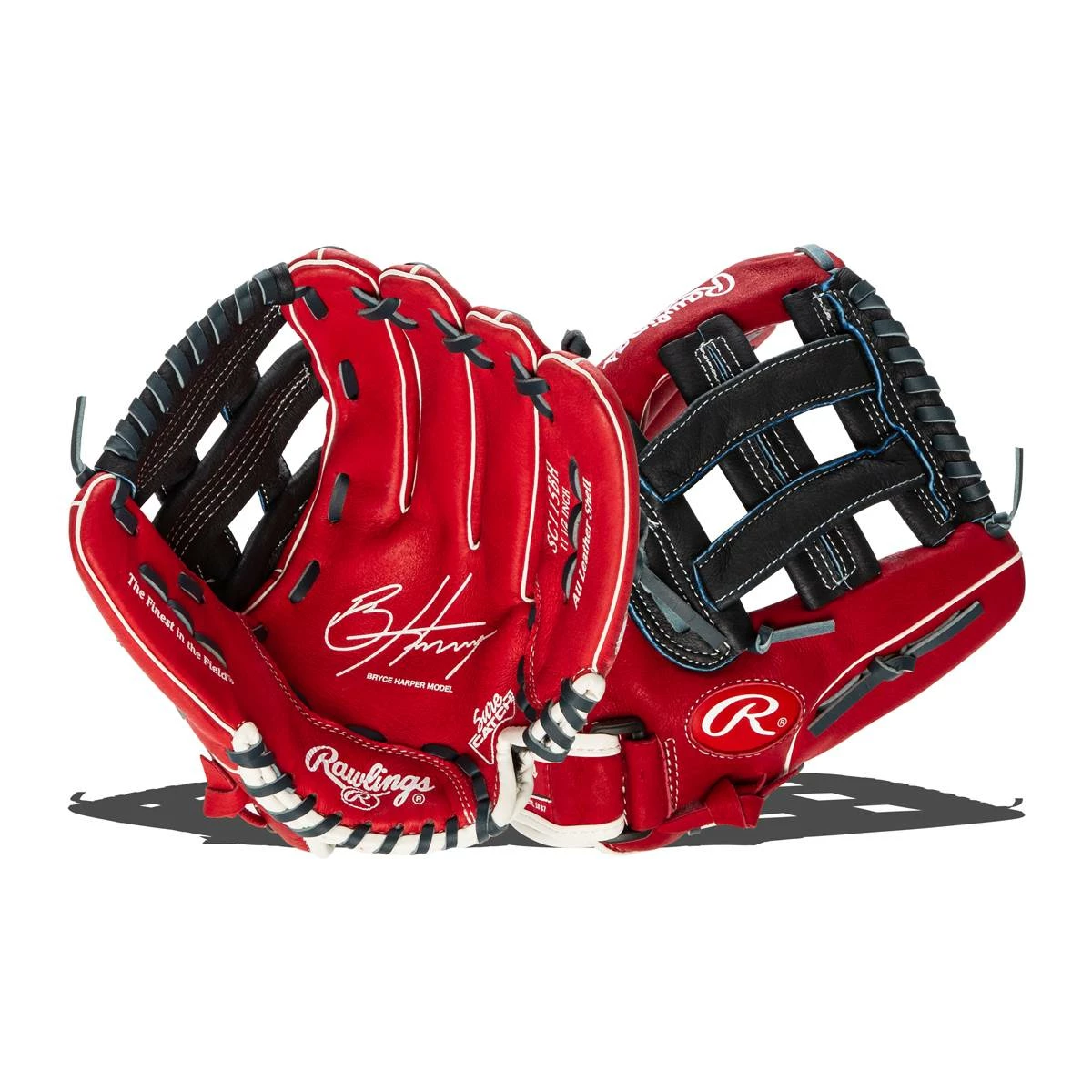 Rawlings Sure Catch Bryce Harper 11.5" Youth Baseball Glove 3 Rawlings Sure Catch Bryce Harper 11.5" Youth Baseball Glove