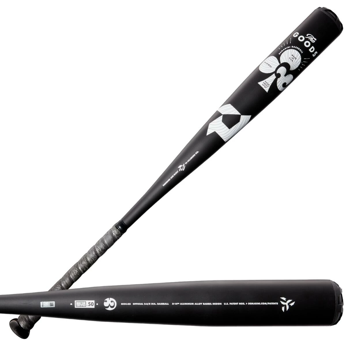 DeMarini Goods -3 BBCOR /One Piece 3 DeMarini Goods -3 BBCOR /One Piece